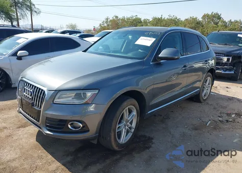 2013 Audi Q5 2.0T Premium из США, поврежденный, VIN WA1LFAFP6DA016252